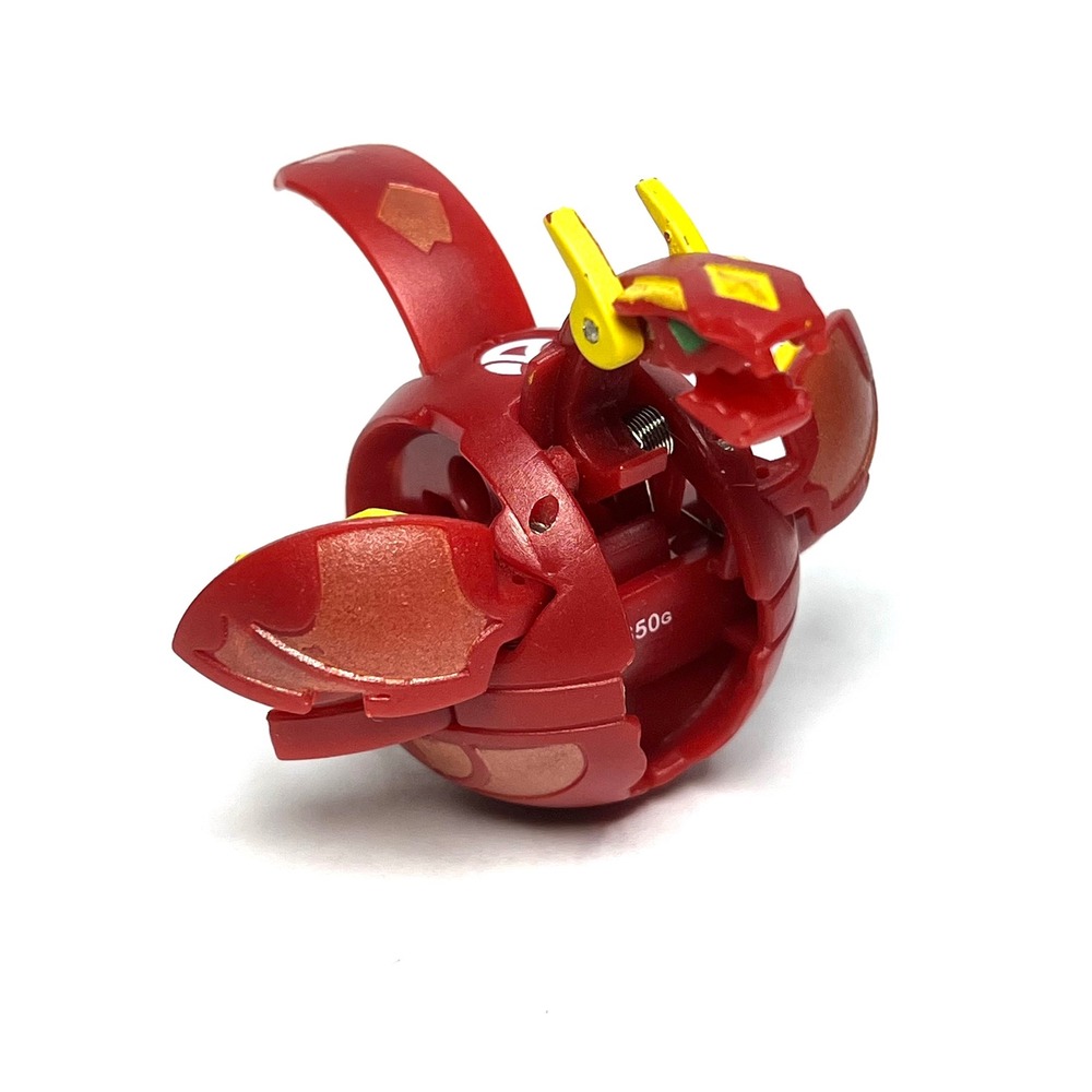 Bakugan Battle Brawler New Vestroia Pyrus Pyro Dragonoid 650G No Card 0078 Anime